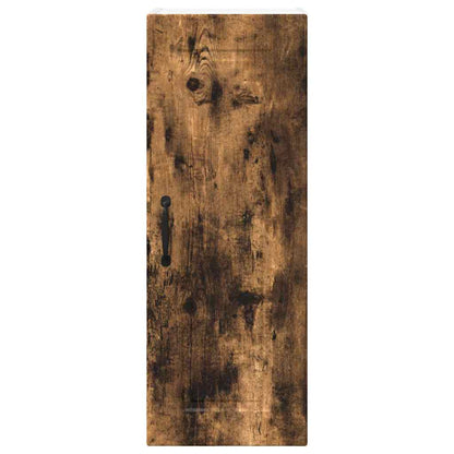 Kitchen Wall Cabinet Smoked Oak 30 x 31 x 80 cm Engineered Wood