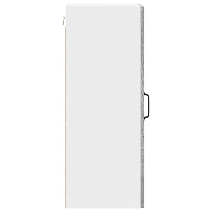 Kitchen Wall Cabinet with Shelf Grey Sonoma 30 x 31 x 80 cm