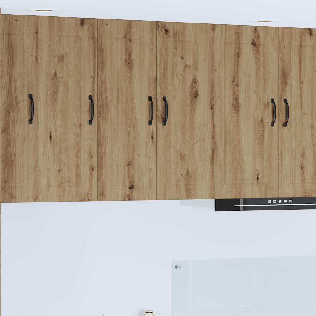 Kitchen Wall Cabinet with Shelf Artisan Oak 30 x 31 x 80 cm