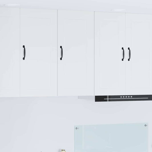 Kitchen Wall Cabinet White 40 x 31 x 80 cm Engineered Wood