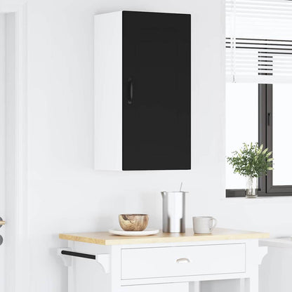 Kitchen Wall Cabinet Black 40 x 31 x 80 cm Engineered Wood