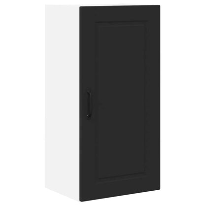 Kitchen Wall Cabinet Black 40 x 31 x 80 cm Engineered Wood