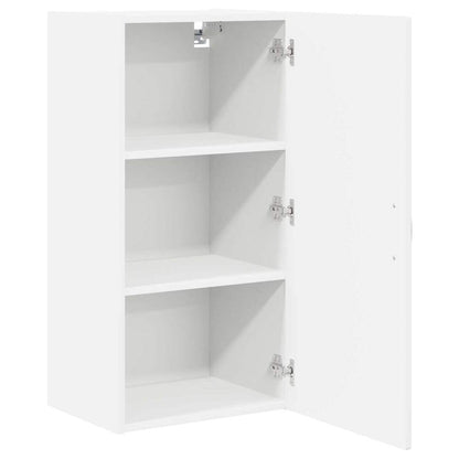 Kitchen Wall Cabinet with Door High Gloss White 40 x 31 x 80 cm