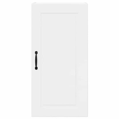 Kitchen Wall Cabinet with Door High Gloss White 40 x 31 x 80 cm