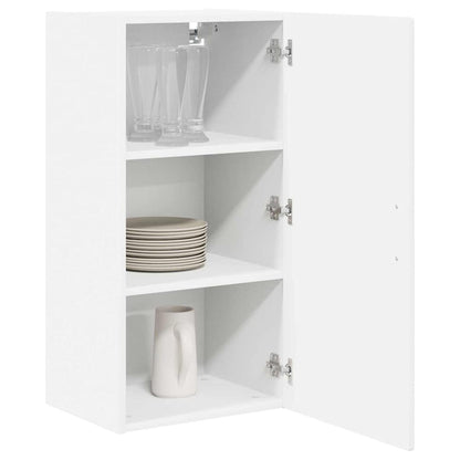 Kitchen Wall Cabinet with Door High Gloss White 40 x 31 x 80 cm
