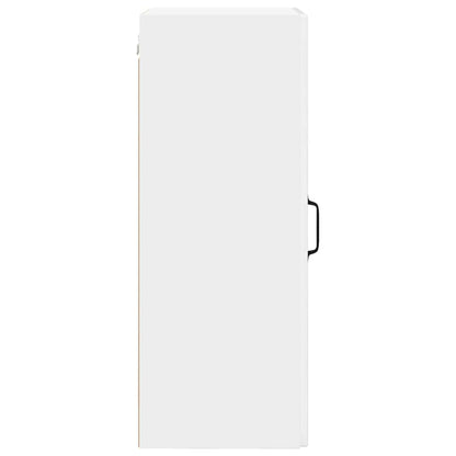 Kitchen Wall Cabinet with Door High Gloss White 40 x 31 x 80 cm