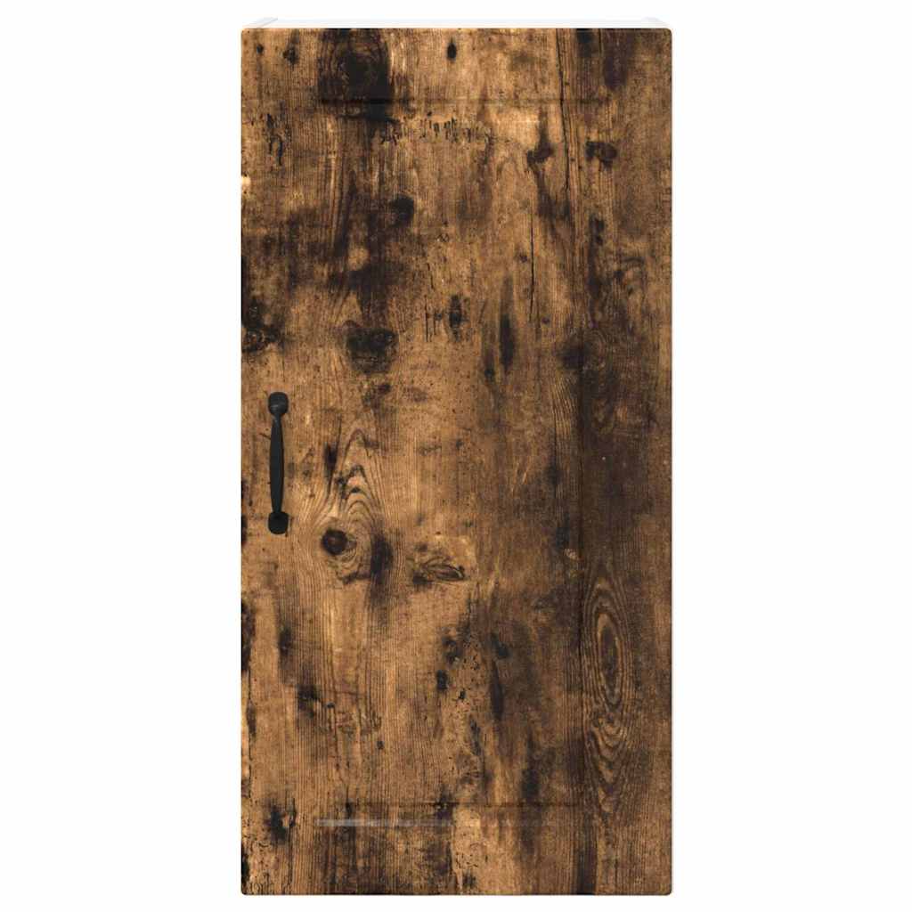 Kitchen Wall Cabinet Smoked Oak 40 x 31 x 80 cm Engineered Wood