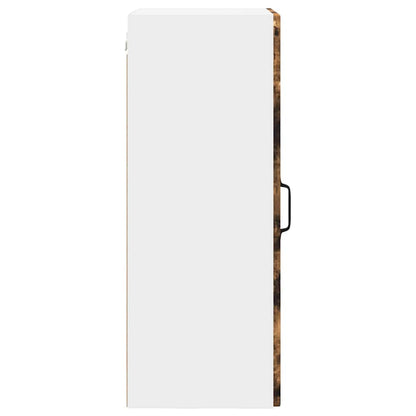 Kitchen Wall Cabinet Smoked Oak 40 x 31 x 80 cm Engineered Wood