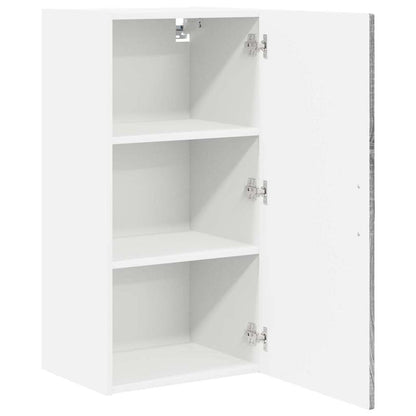 Kitchen Wall Cabinet with Shelf Grey Sonoma 40 x 31 x 80 cm