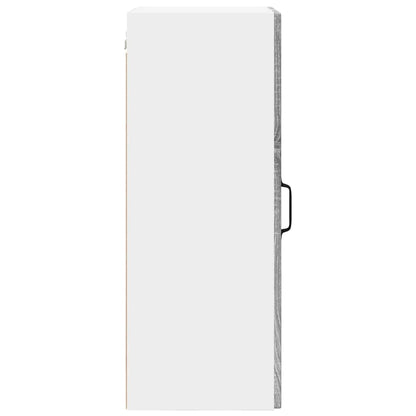 Kitchen Wall Cabinet with Shelf Grey Sonoma 40 x 31 x 80 cm