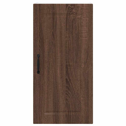 Kitchen Wall Cabinet Brown Oak 40 x 31 x 80 cm Engineered Wood