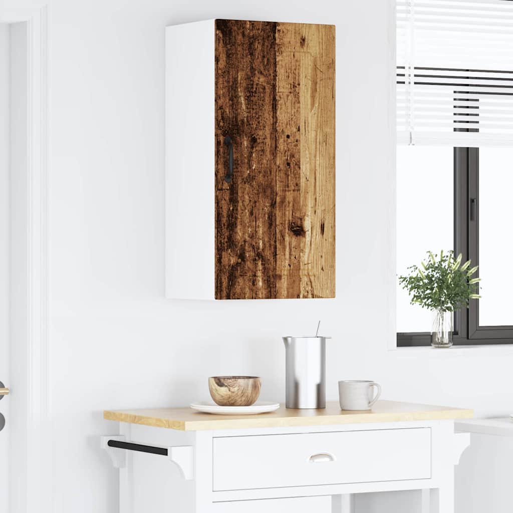 Kitchen Wall Cabinet Old Wood 40 x 31 x 80 cm Engineered Wood