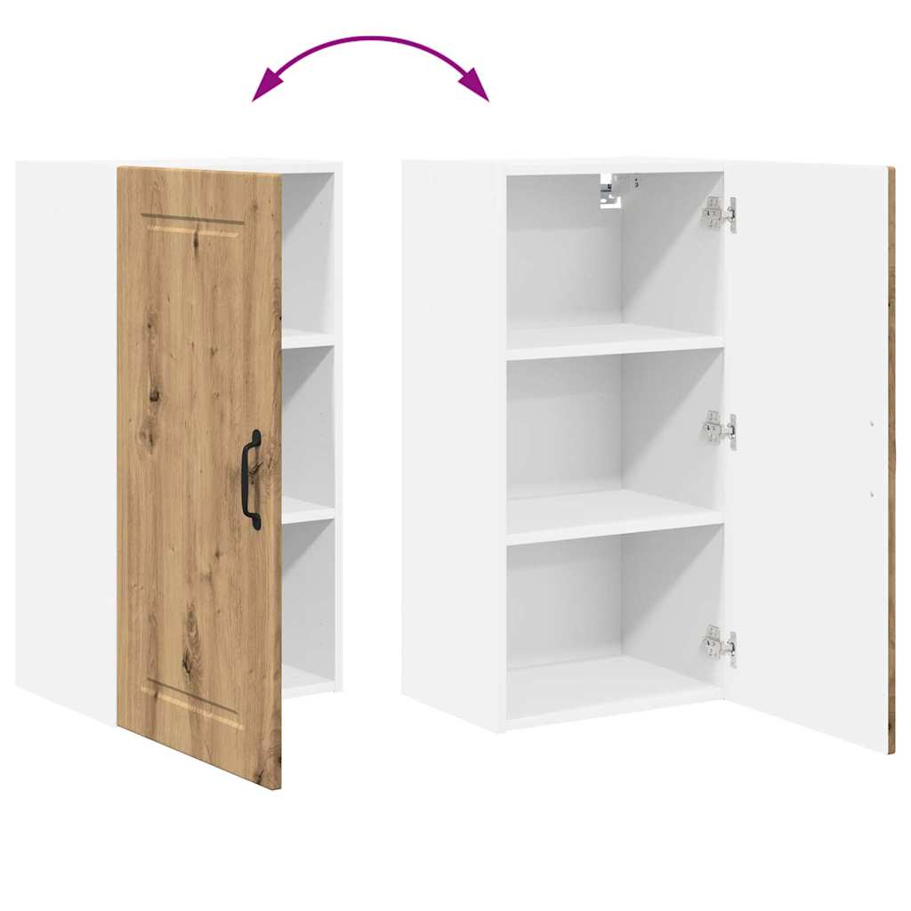 Kitchen Wall Cabinet with Shelf Artisan Oak 40 x 31 x 80 cm