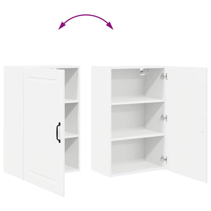Kitchen Wall Cabinet White 50 x 31 x 80 cm Engineered Wood