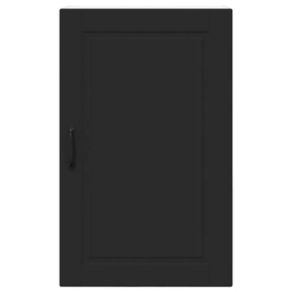 Kitchen Wall Cabinet Black 50 x 31 x 80 cm Engineered Wood