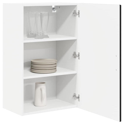 Kitchen Wall Cabinet Black 50 x 31 x 80 cm Engineered Wood