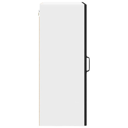 Kitchen Wall Cabinet Black 50 x 31 x 80 cm Engineered Wood