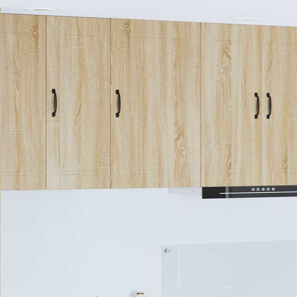 Kitchen Wall Cabinet Sonoma Oak 50 x 31 x 80 cm Engineered Wood