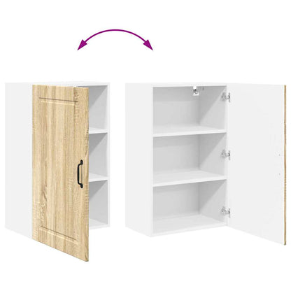 Kitchen Wall Cabinet Sonoma Oak 50 x 31 x 80 cm Engineered Wood