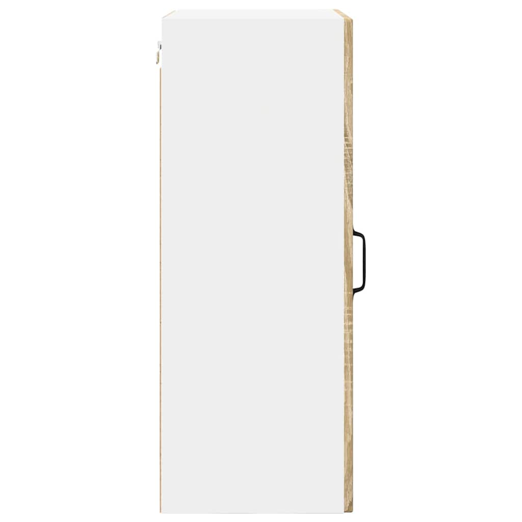 Kitchen Wall Cabinet Sonoma Oak 50 x 31 x 80 cm Engineered Wood