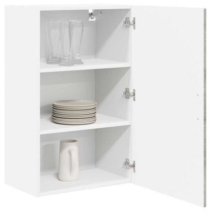 Kitchen Wall Cabinet with Shelf Concrete Grey 50 x 31 x 80 cm