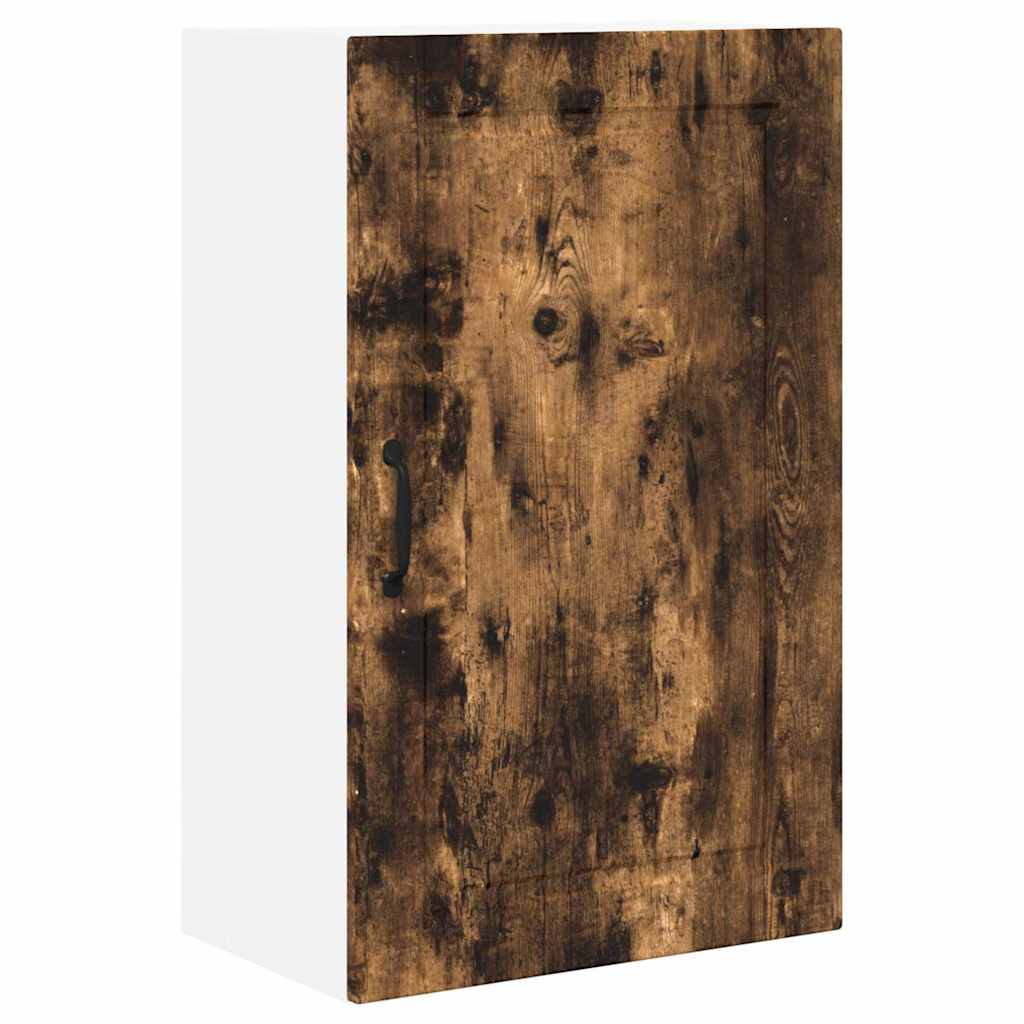 Kitchen Wall Cabinet Smoked Oak 50 x 31 x 80 cm Engineered Wood