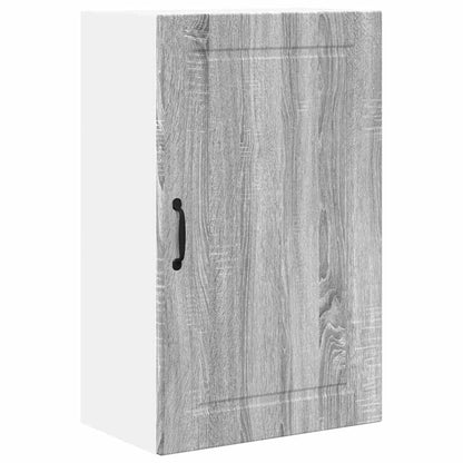 Kitchen Wall Cabinet with Shelf Grey Sonoma 50 x 31 x 80 cm