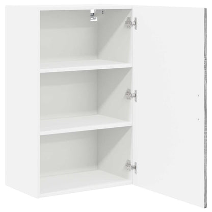 Kitchen Wall Cabinet with Shelf Grey Sonoma 50 x 31 x 80 cm
