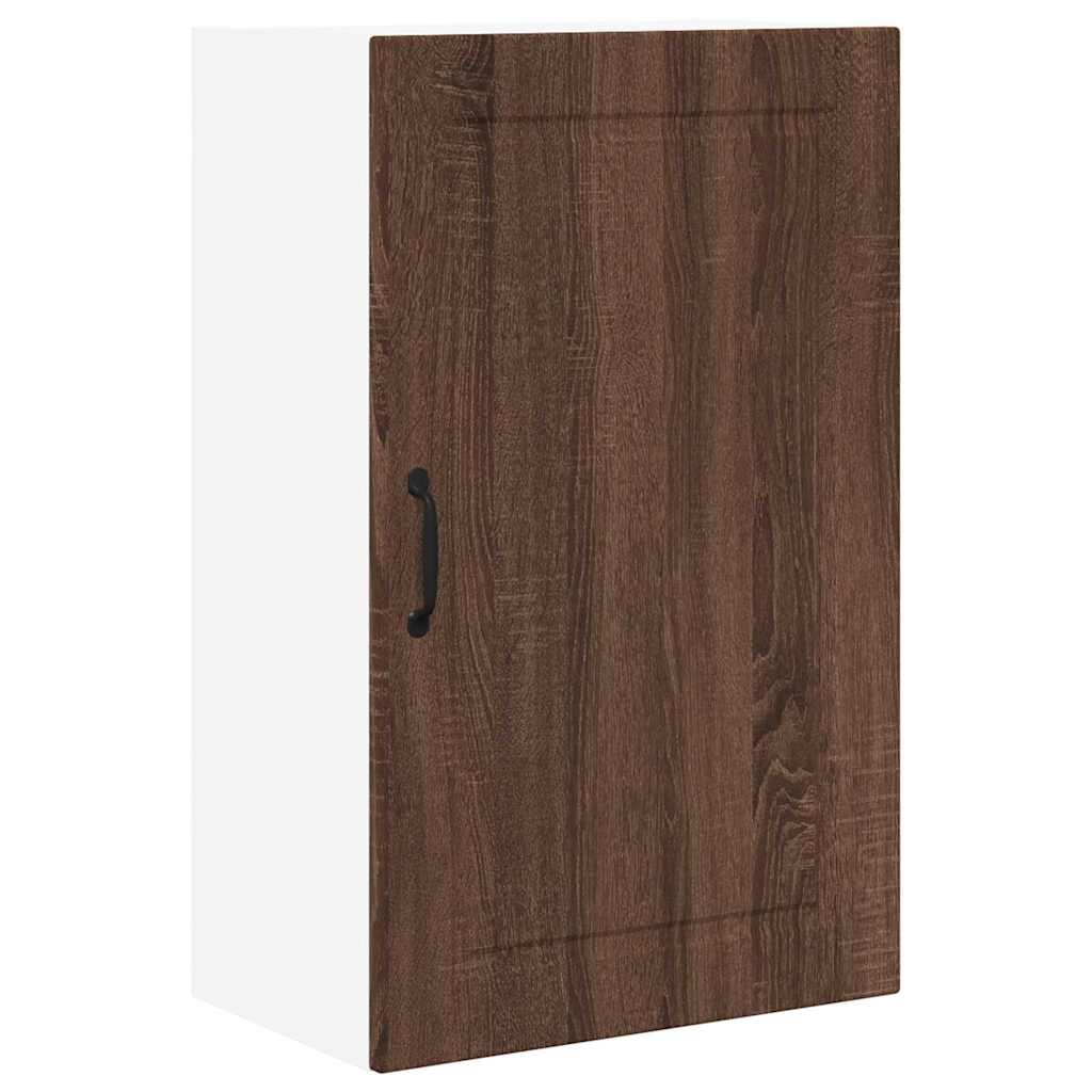 Kitchen Wall Cabinet Brown Oak 50 x 31 x 80 cm Engineered Wood