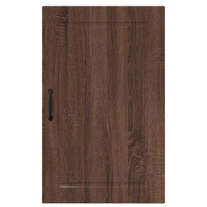Kitchen Wall Cabinet Brown Oak 50 x 31 x 80 cm Engineered Wood