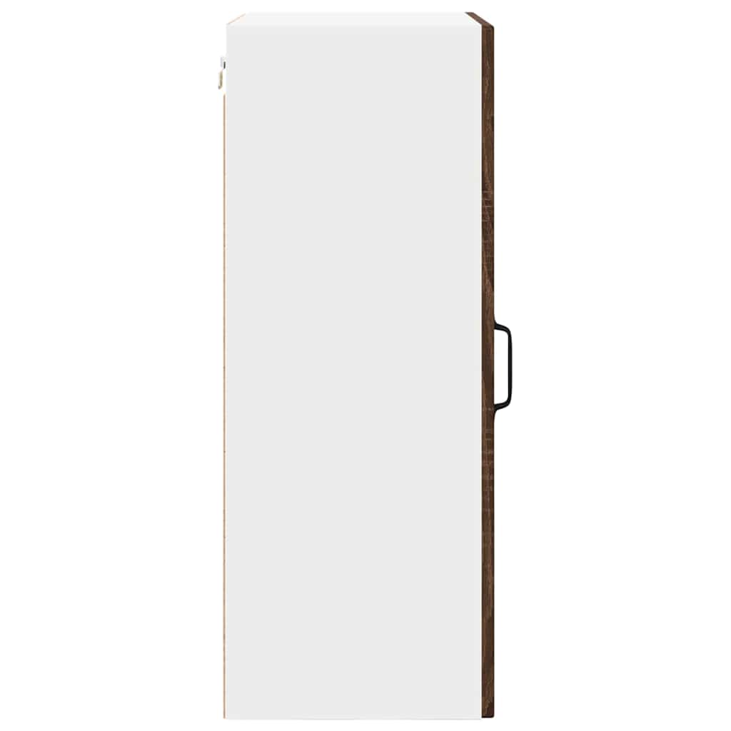 Kitchen Wall Cabinet Brown Oak 50 x 31 x 80 cm Engineered Wood