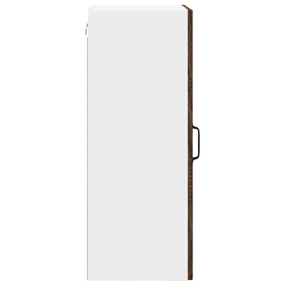 Kitchen Wall Cabinet Brown Oak 50 x 31 x 80 cm Engineered Wood