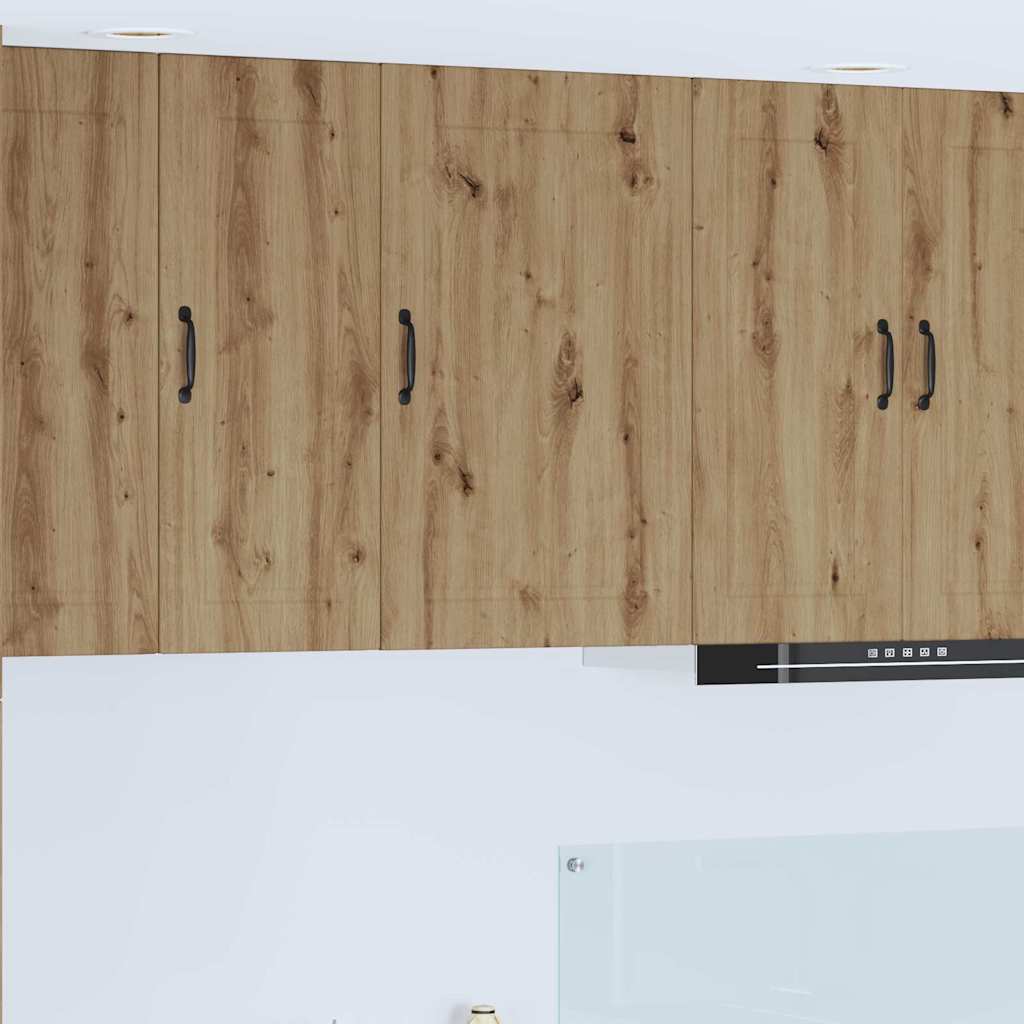 Kitchen Wall Cabinet with Shelf Artisan Oak 50 x 31 x 80 cm