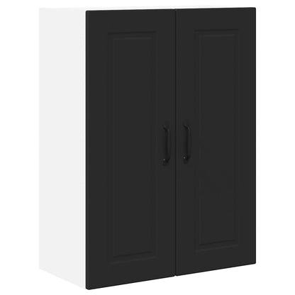 Kitchen Wall Cabinet Black 60 x 31 x 80 cm Engineered Wood