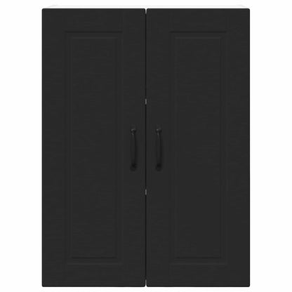 Kitchen Wall Cabinet Black 60 x 31 x 80 cm Engineered Wood
