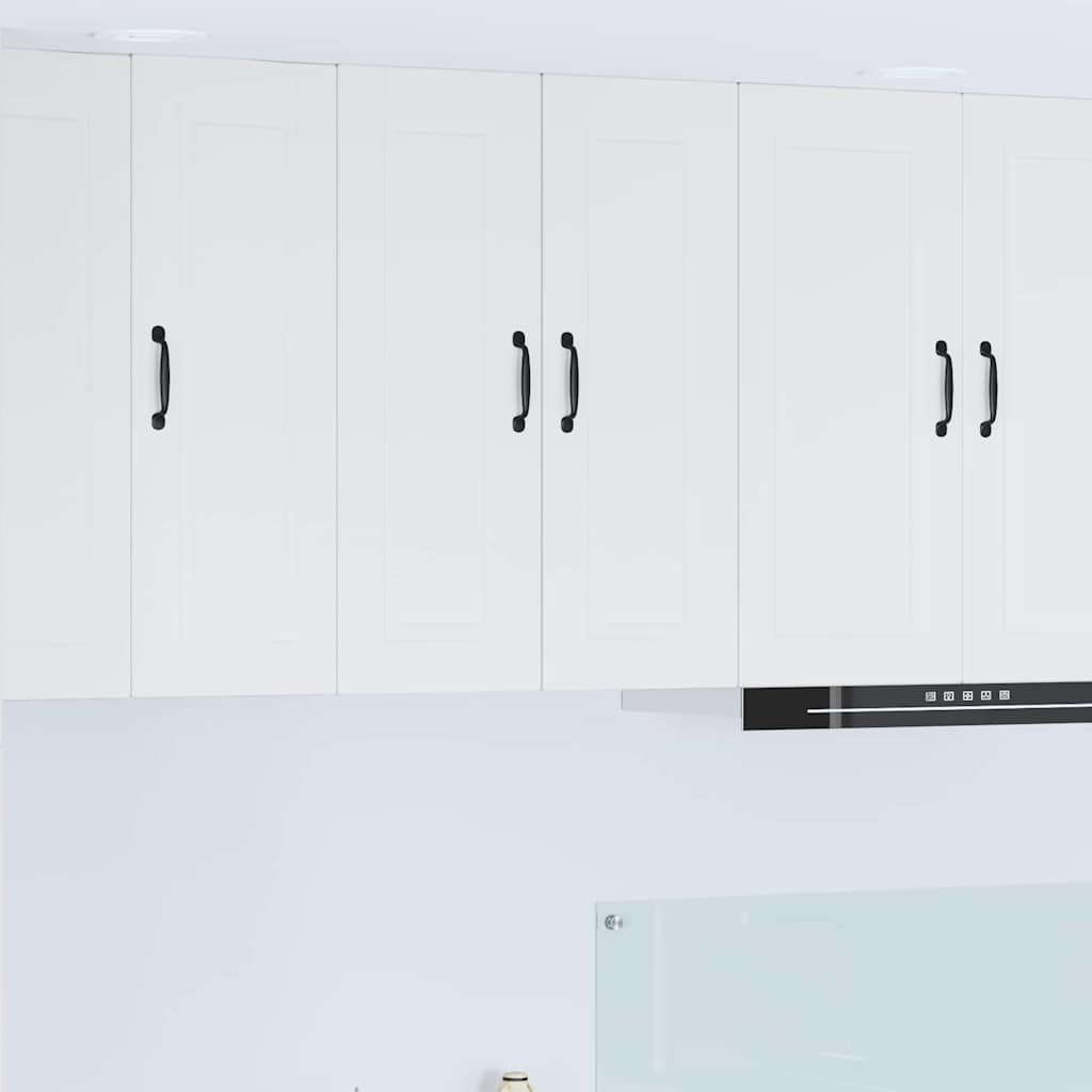 Kitchen Wall Cabinet with Door High Gloss White 60 x 31 x 80 cm
