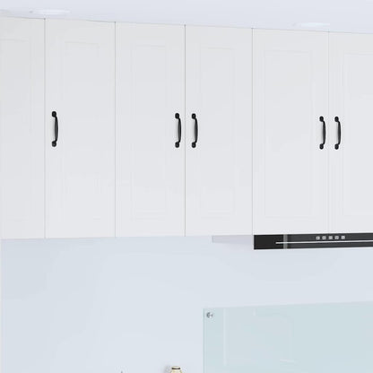 Kitchen Wall Cabinet with Door High Gloss White 60 x 31 x 80 cm
