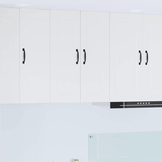 Kitchen Wall Cabinet with Door High Gloss White 60 x 31 x 80 cm