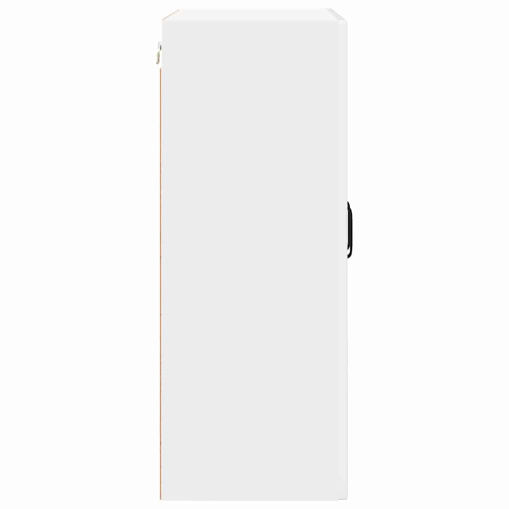 Kitchen Wall Cabinet with Door High Gloss White 60 x 31 x 80 cm