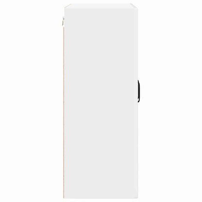 Kitchen Wall Cabinet with Door High Gloss White 60 x 31 x 80 cm