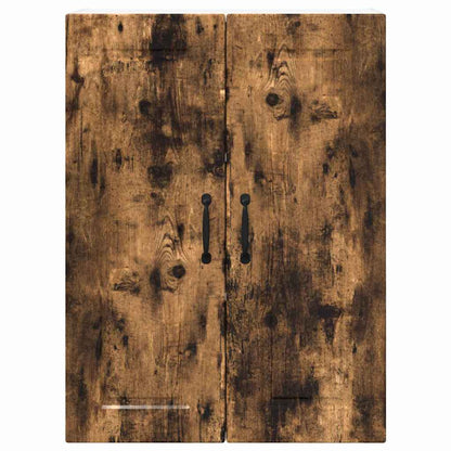 Kitchen Wall Cabinet Smoked Oak 60 x 31 x 80 cm Engineered Wood