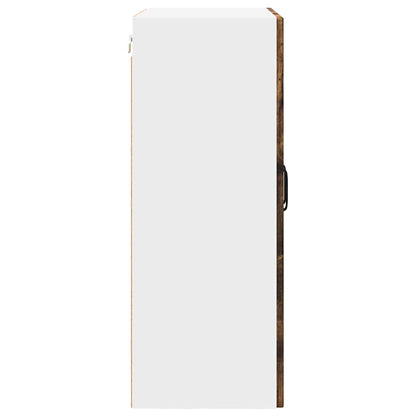 Kitchen Wall Cabinet Smoked Oak 60 x 31 x 80 cm Engineered Wood