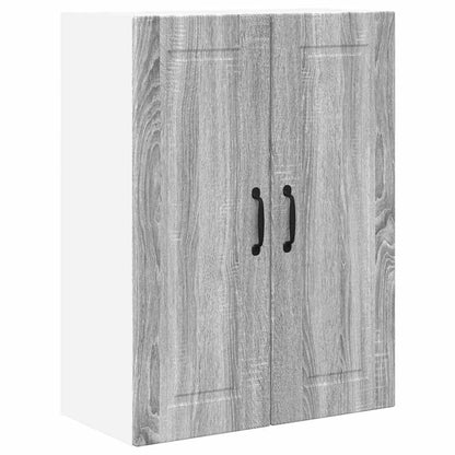 Kitchen Wall Cabinet with Shelf Grey Sonoma 60 x 31 x 80 cm