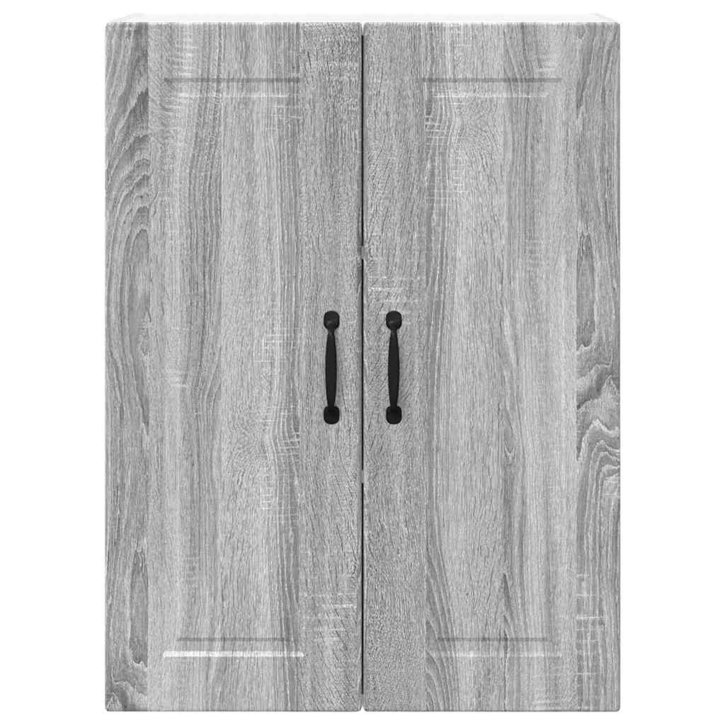 Kitchen Wall Cabinet with Shelf Grey Sonoma 60 x 31 x 80 cm