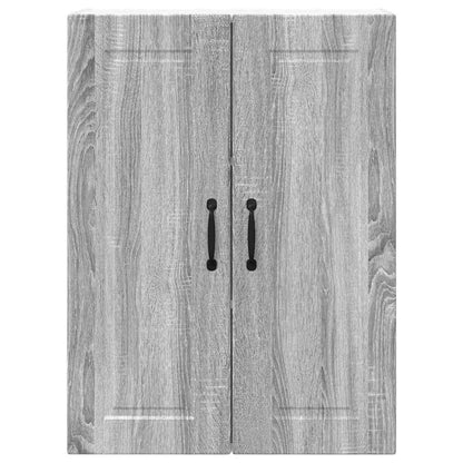 Kitchen Wall Cabinet with Shelf Grey Sonoma 60 x 31 x 80 cm