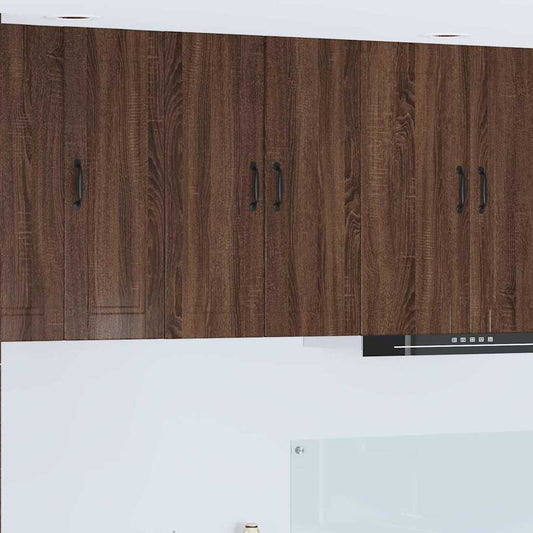 Kitchen Wall Cabinet Brown Oak 60 x 31 x 80 cm Engineered Wood