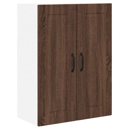 Kitchen Wall Cabinet Brown Oak 60 x 31 x 80 cm Engineered Wood