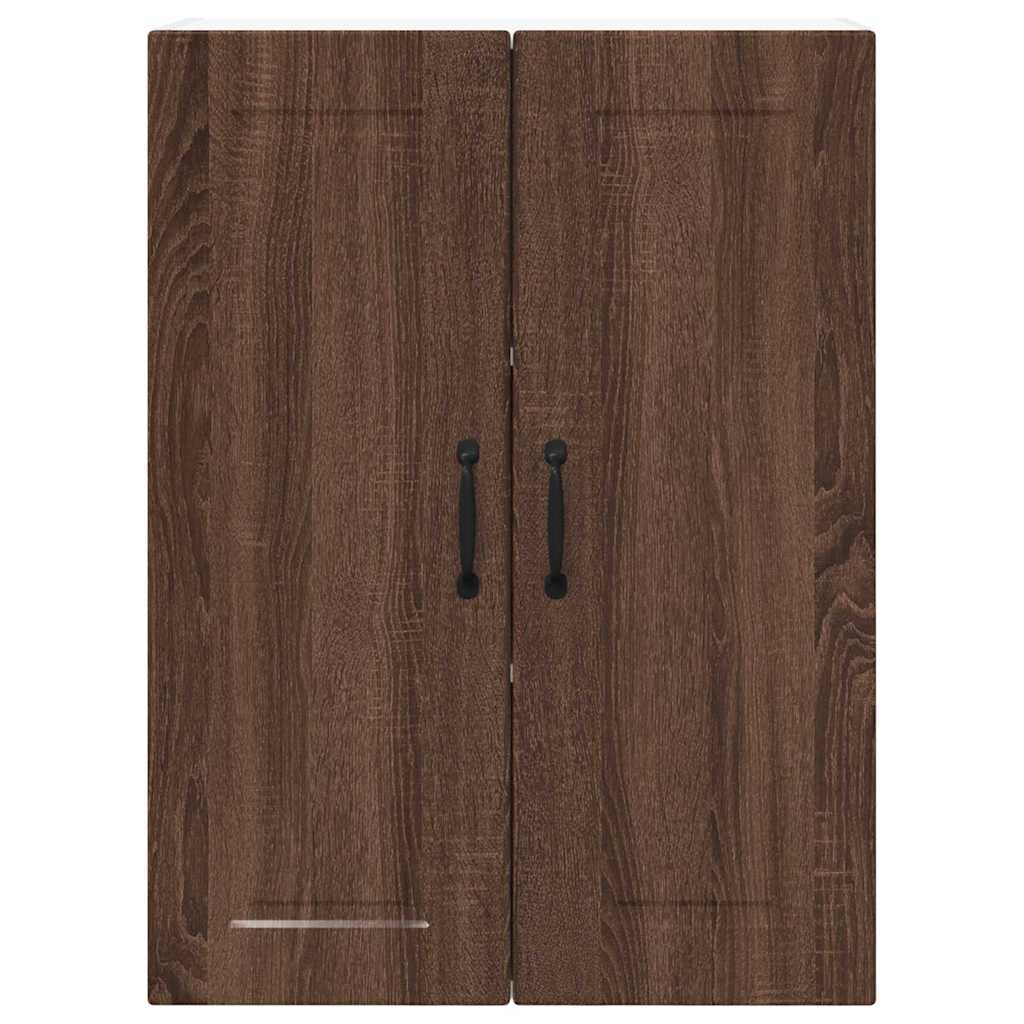 Kitchen Wall Cabinet Brown Oak 60 x 31 x 80 cm Engineered Wood