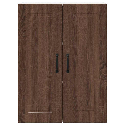 Kitchen Wall Cabinet Brown Oak 60 x 31 x 80 cm Engineered Wood