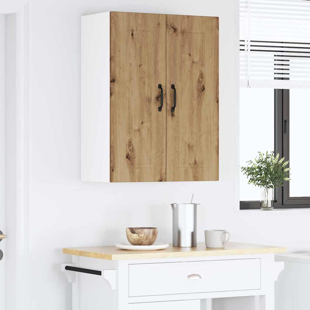 Kitchen Wall Cabinet with Shelf Artisan Oak 60 x 31 x 80 cm